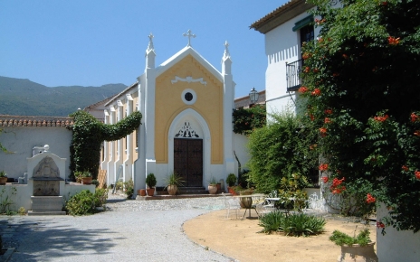 Chapel seen from villa